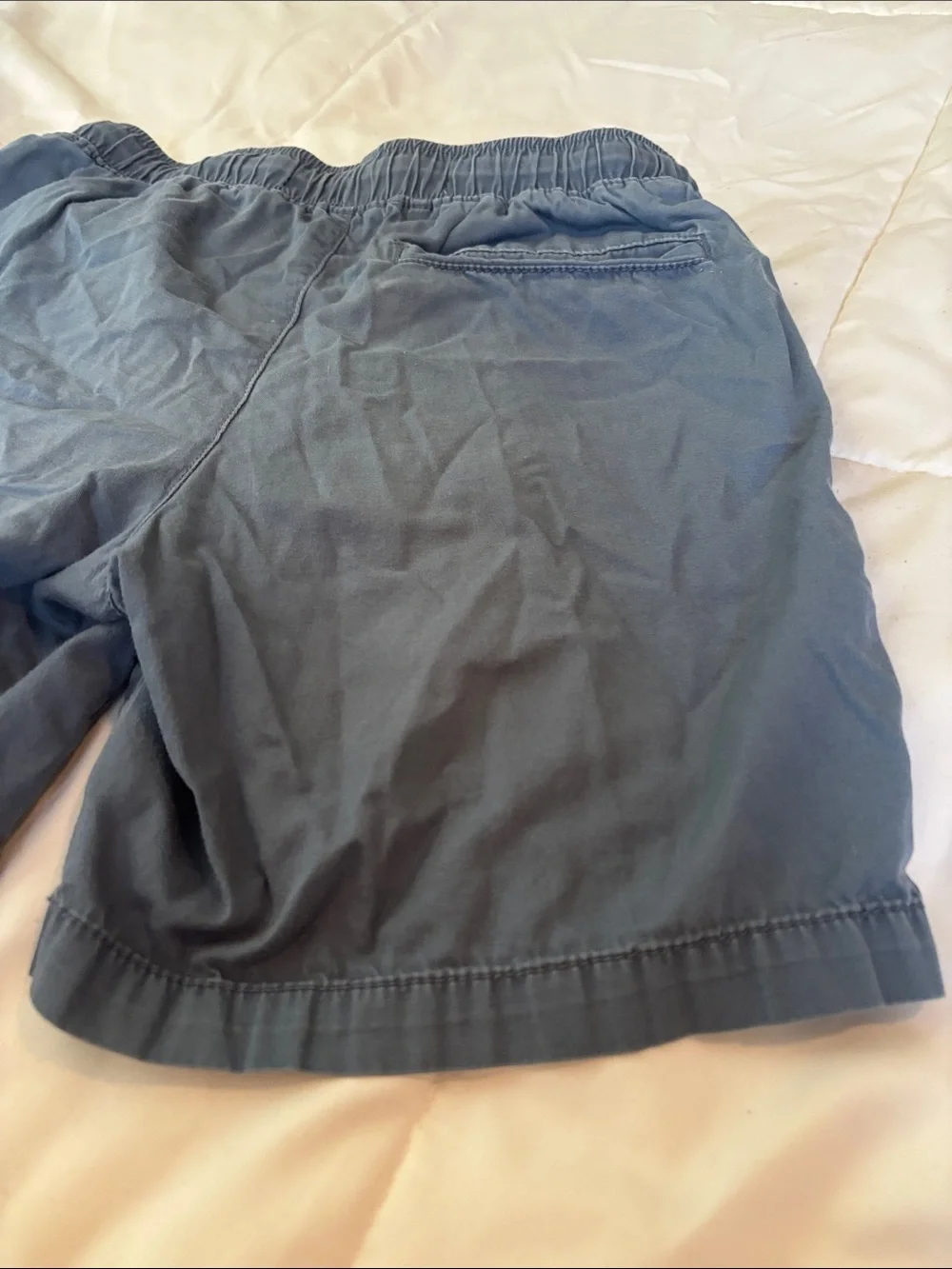 Old Navy Boys Slate Blue Drawstring Casual Shorts